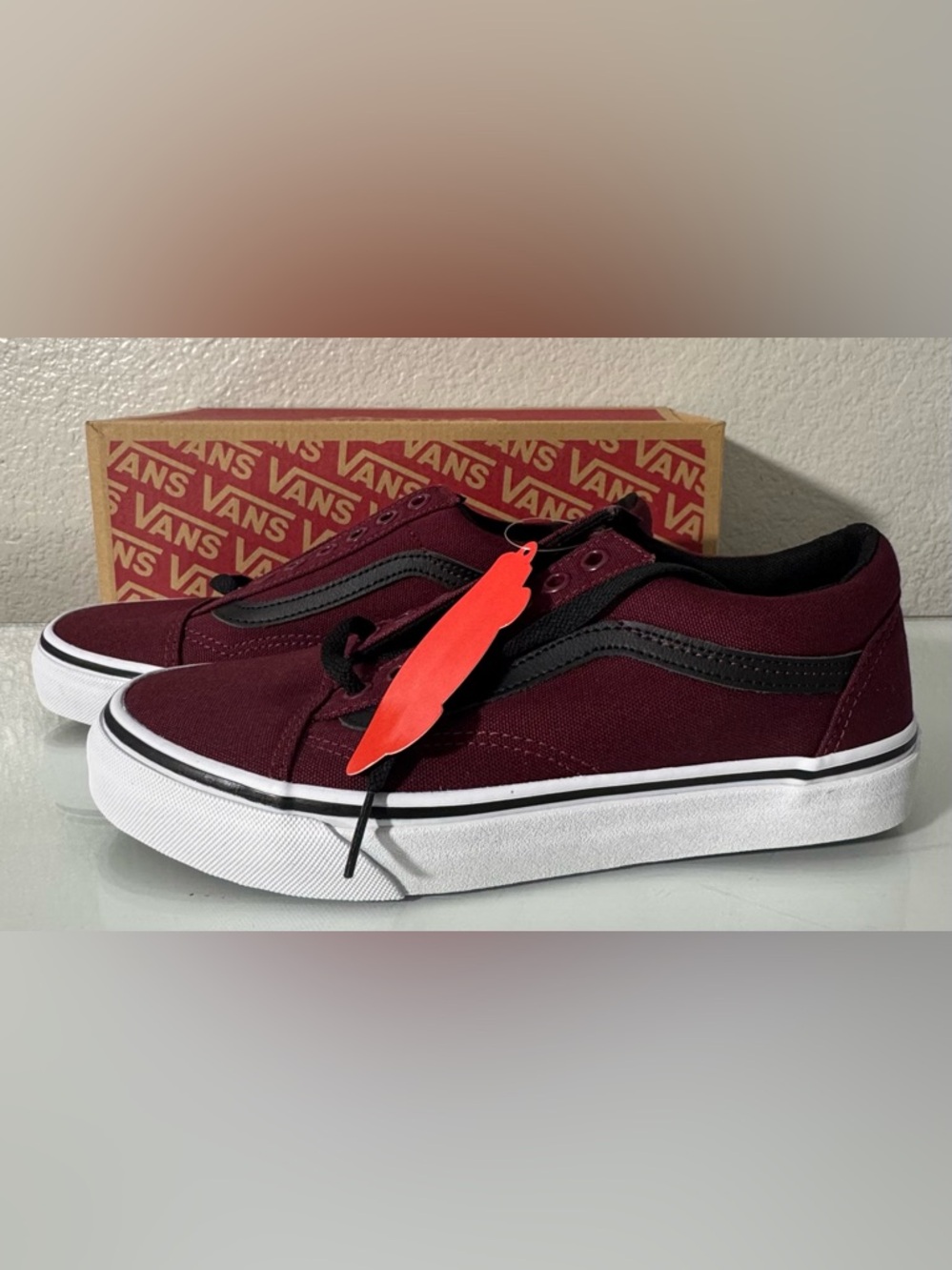 Women’s Vans Old Skool (Canvas) in Windsor Wine Size 8